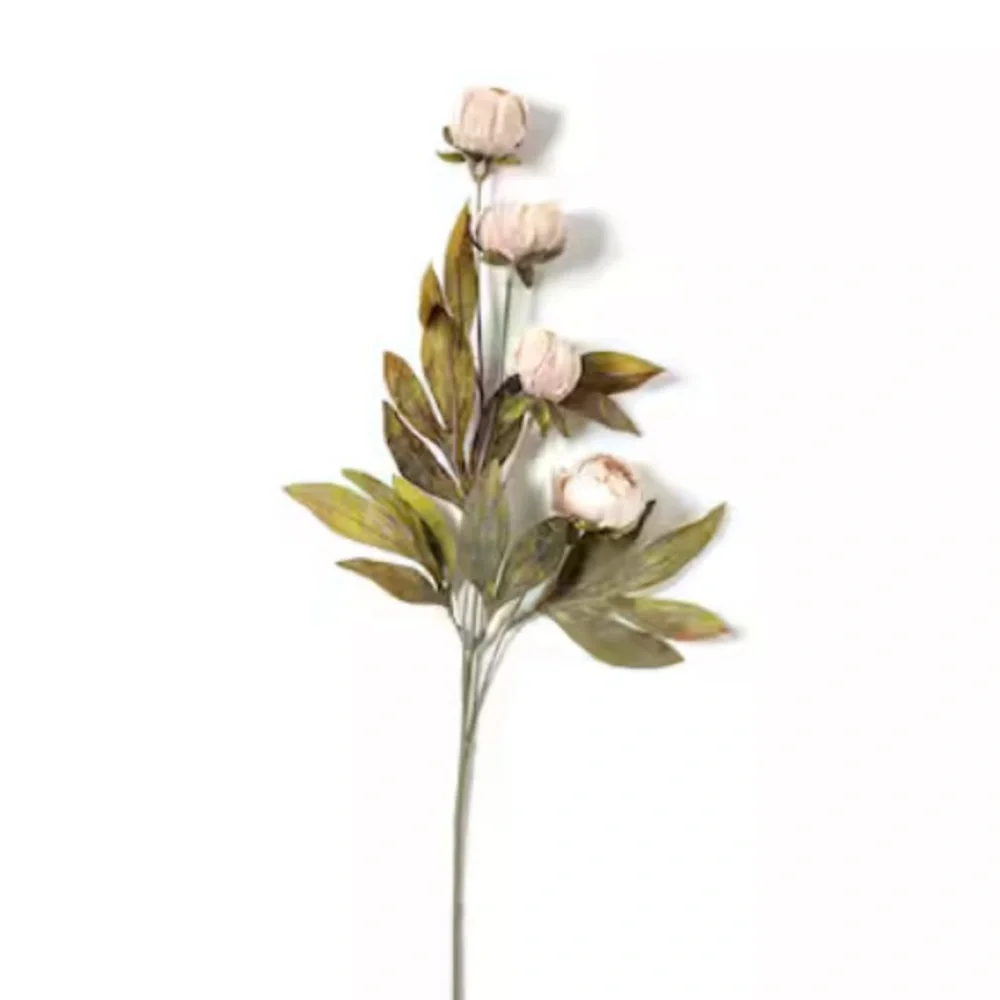 New Set of 8 Ashland by Michael’s 11.5” Tan Peony Stems - Picture 4 of 4